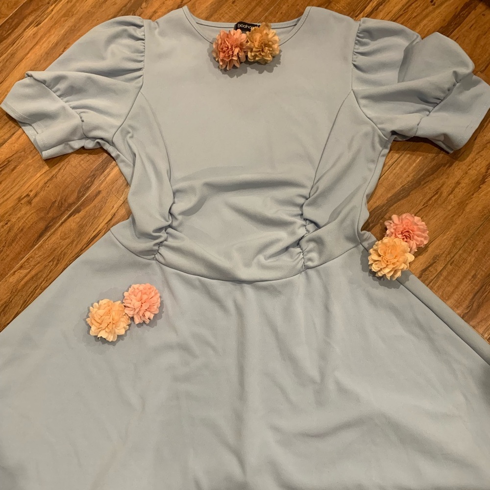 Princess Baby Blue Doll Dress